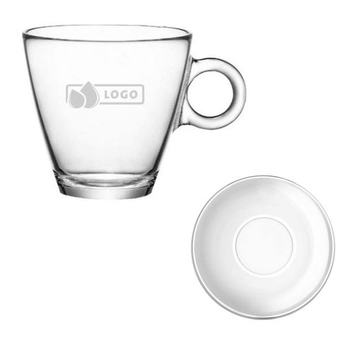 Easy Bar Tea Set 23 cl. transparent und Möglichkeit der Gravur